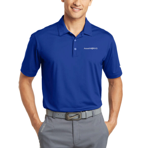   - Golf Dri FIT Vertical Mesh Polo Thumbnail